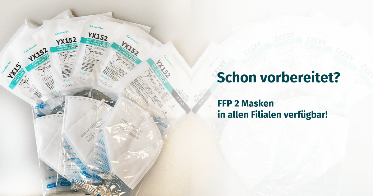 FFP2 Masken bei Goll & Schracke Massing | Sanitätshaus Remscheid